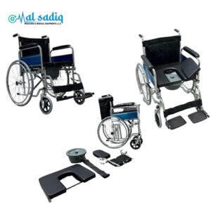 Commode Wheelchair – U Seat Panel - 681U - 51